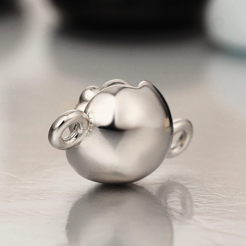 925 Sterling Silver Big Rose Magnetic Clasps