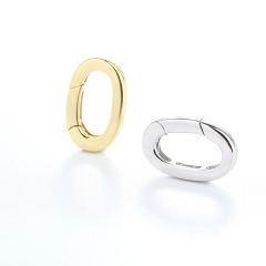 925 Sterling Silver Oval Link Clasp