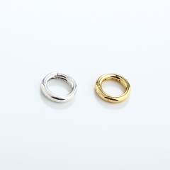 925 Sterling Silver 2.0*12Mm Round Clasp