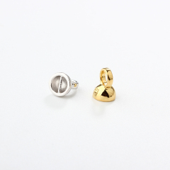 925 Sterling Silver Pearl Necklace Ending Cap