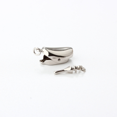 925 Sterling Silver Bullet Key Clasp