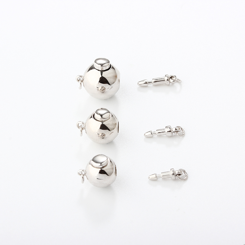 925 Sterling Silver Bullet Key Clasp