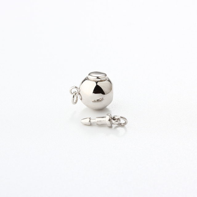 925 Sterling Silver Bullet Key Clasp