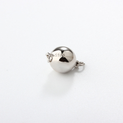 925 Sterling Silver Bullet Key Clasp