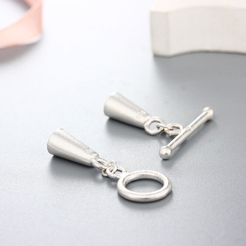 925 Sterling Silver Ot Toggle Clasp With Cup