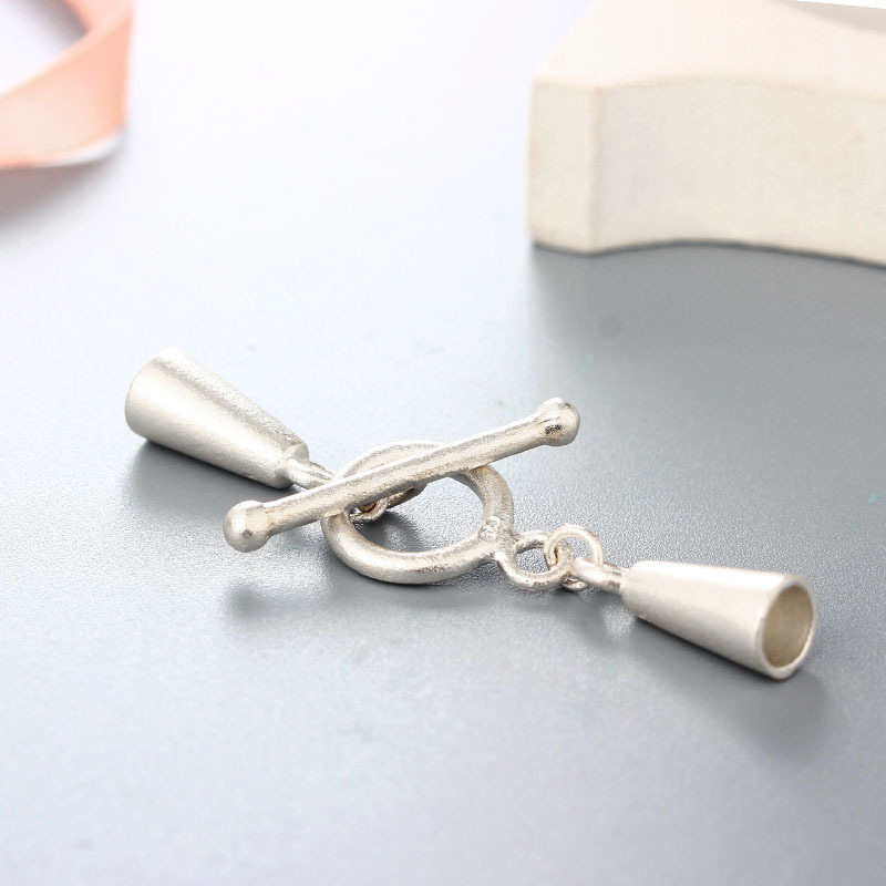 925 Sterling Silver Ot Toggle Clasp With Cup