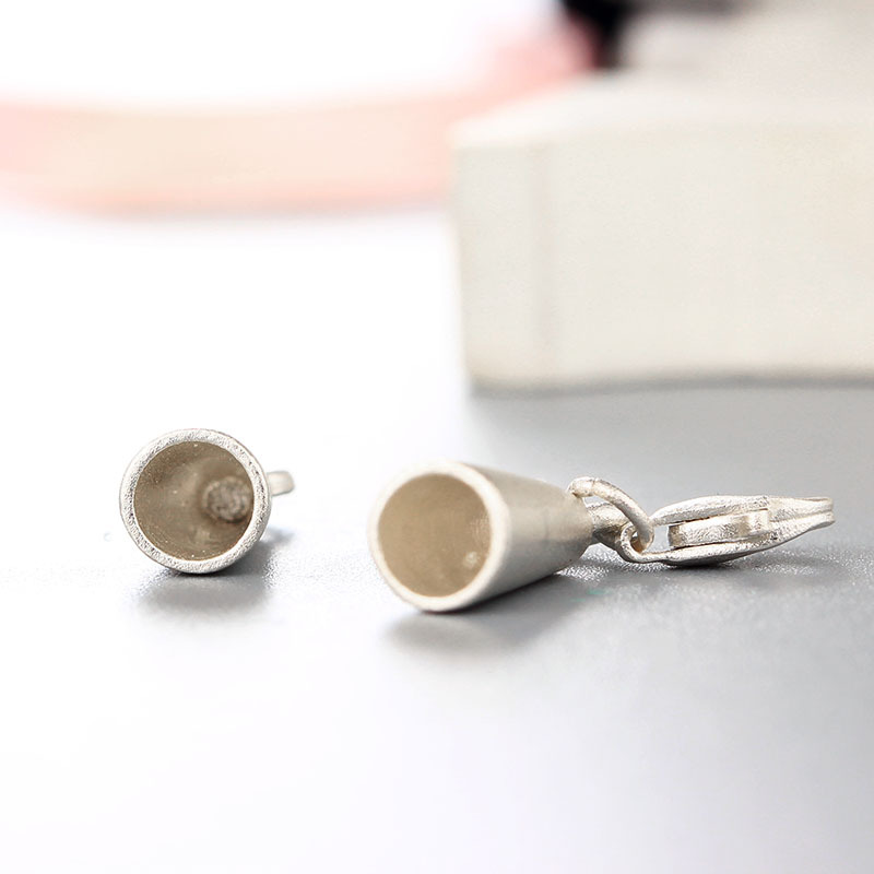 925 Sterling Silver Lobster Clasp With Cup