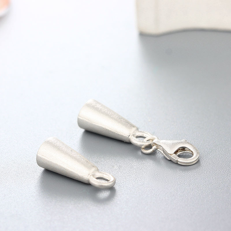925 Sterling Silver Lobster Clasp With Cup