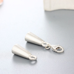 925 Sterling Silver Lobster Clasp With Cup