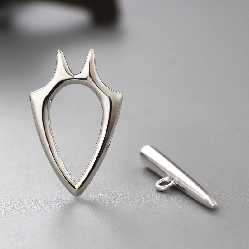 925 Sterling Silver Unique Modern  Clasps