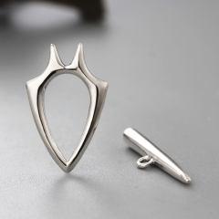 925 Sterling Silver Unique Modern  Clasps