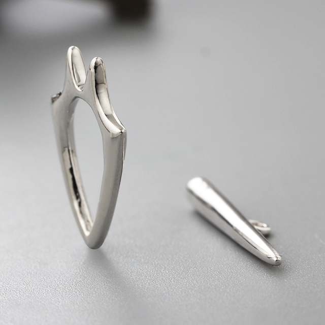 925 Sterling Silver Unique Modern  Clasps