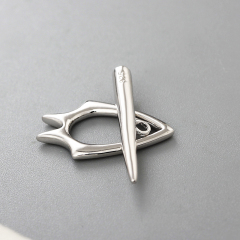 925 Sterling Silver Unique Modern  Clasps