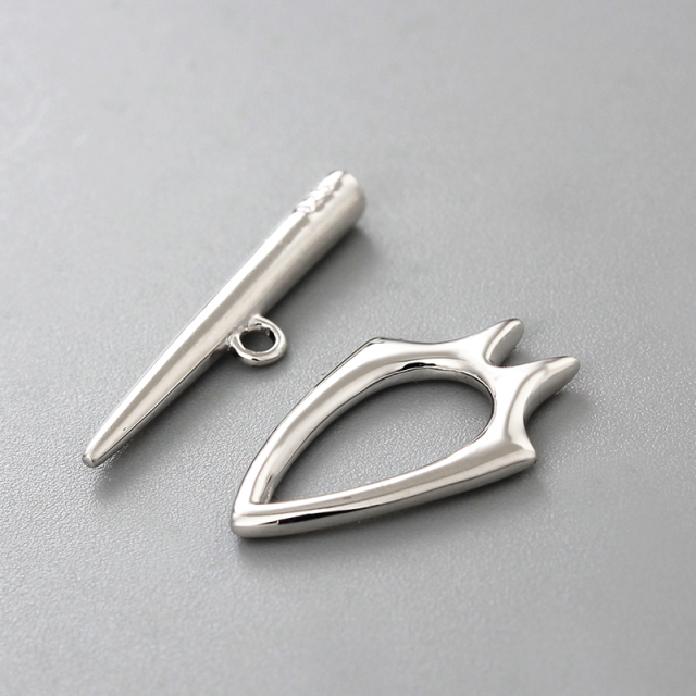 925 Sterling Silver Unique Modern  Clasps