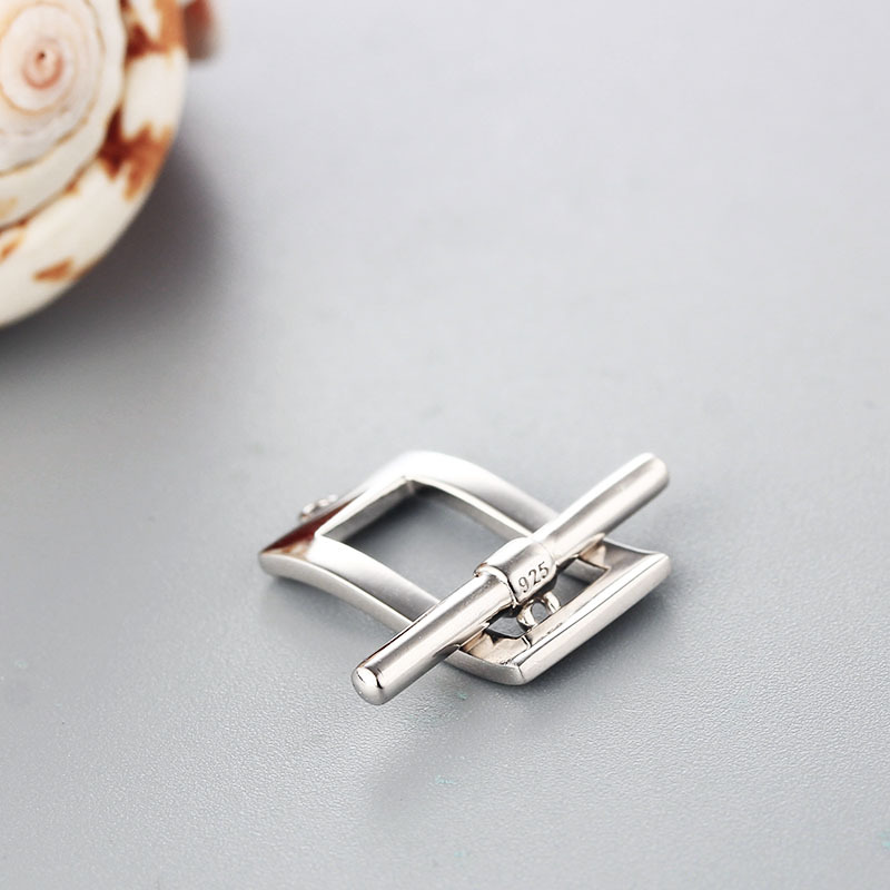 925 Silver Square Clasps For Diy Making