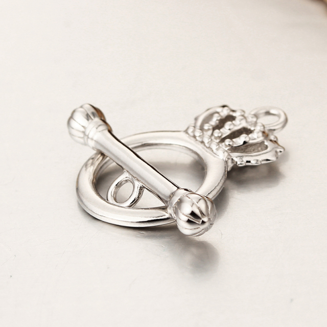 925 Sterling Silver Crown Ot Toggle Clasps