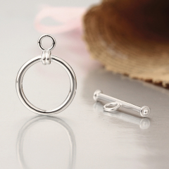 925 Sterling Silver Ot Toggle Clasps