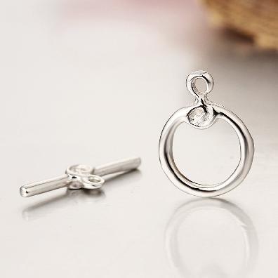 925 Sterling Silver Simple Clasps For Necklace