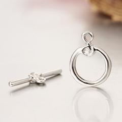 925 Sterling Silver Simple Clasps For Necklace