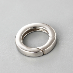 925 Sterling Silver Round Link Clasp