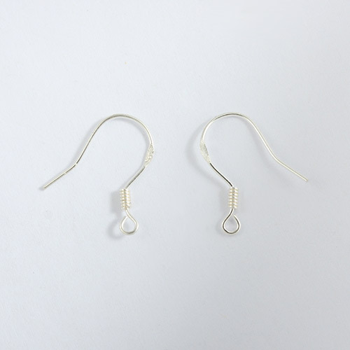 925 Sterling Silver Fish Hook Ear Wires Findings