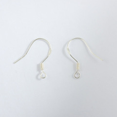 925 Sterling Silver Fish Hook Ear Wires Findings