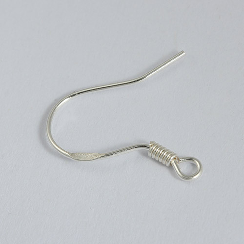 925 Sterling Silver Fish Hook Ear Wires Findings