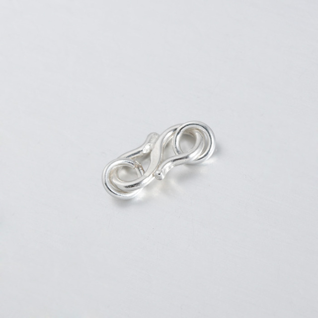 925 Sterling Silver S-Shaped Hook Clasp