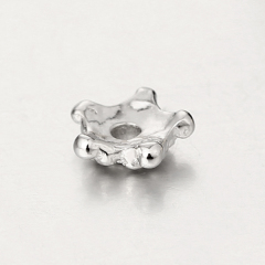 925 Sterling Silver Beautiful Flower Shape Beads