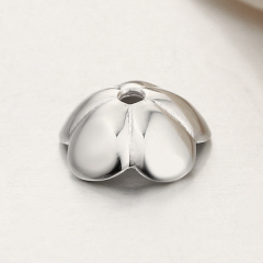 925 Sterling Silver Flower Bead Cap Spacers