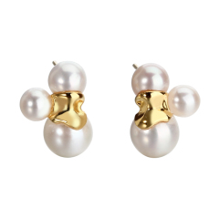 925 Sterling Silver Hot Pearl Earrings