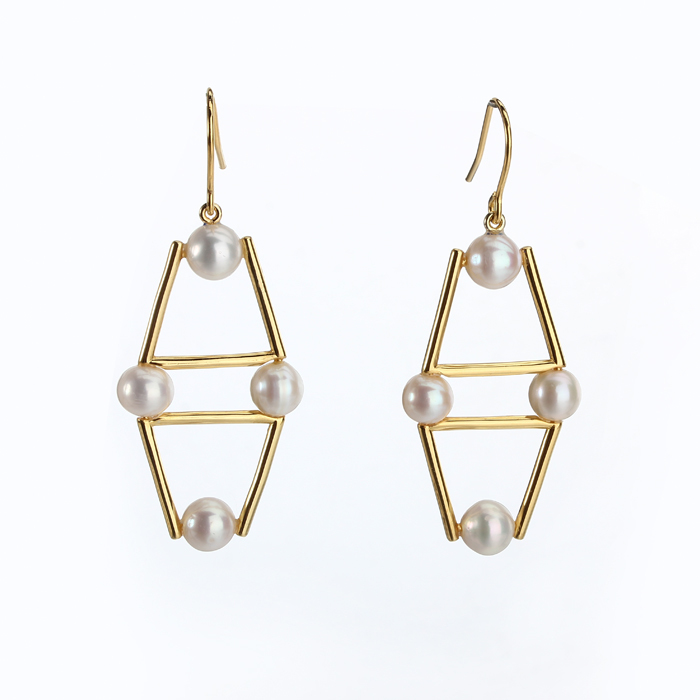 925 Sterling Silver Pearl Earrings