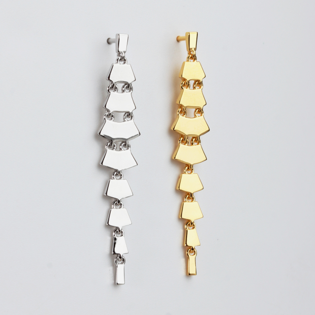 925 Sterling Silver Bone Pattern Earings Jewelry For Women