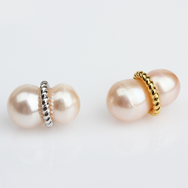 925 Sterling Silver Pearl Stud Earrings