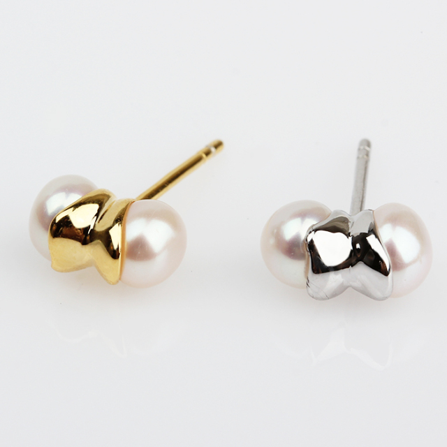 925 Sterling Silver Nordic Pearl Earring Stud