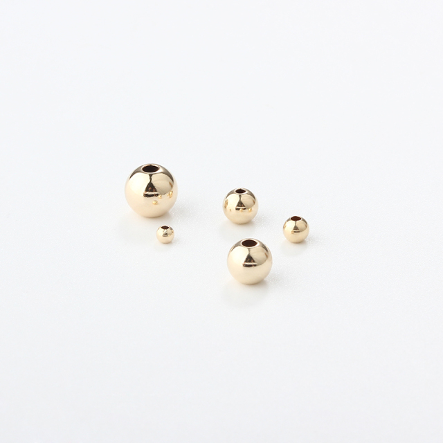 14K Gold Filled Round Spacer Beads