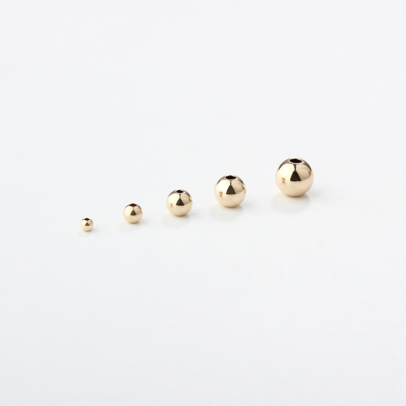 14K Gold Filled Round Spacer Beads