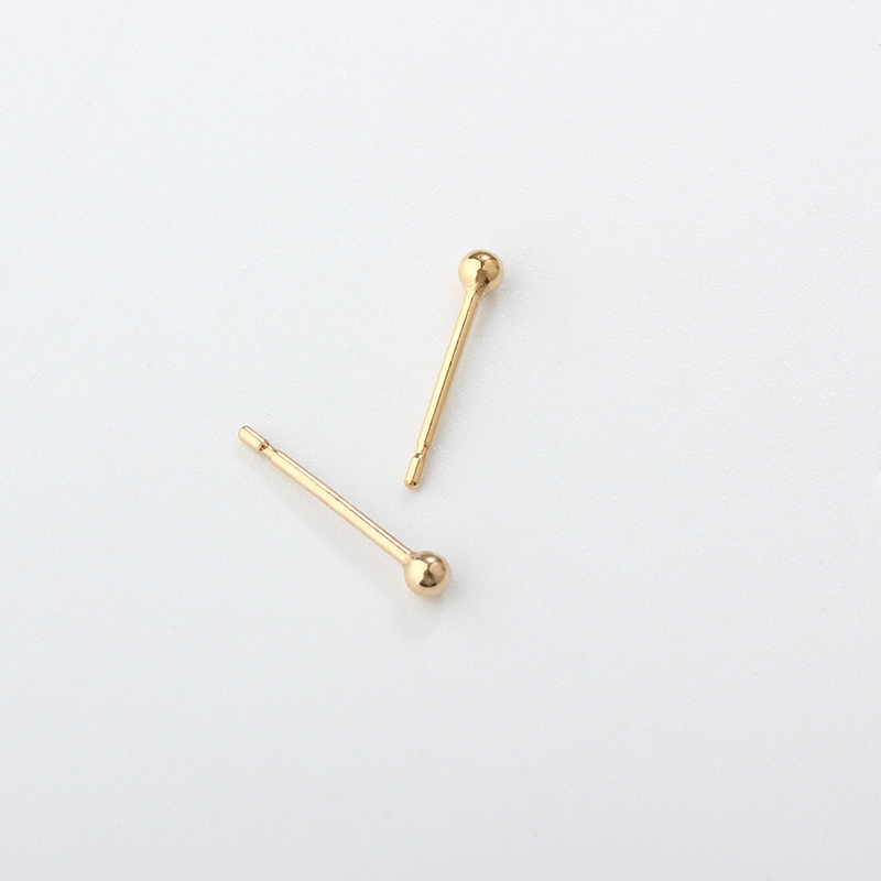 14K Gold Filled Ball Earring Studs