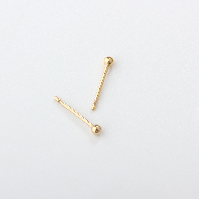 14K Gold Filled Ball Earring Studs