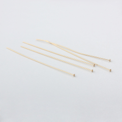 14K Gold Filled Flat Head Pin