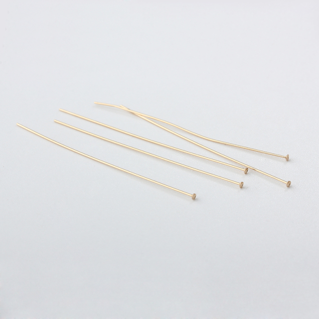 14K Gold Filled Flat Head Pin
