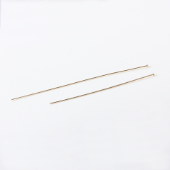 14K Gold Filled Flat Head Pin