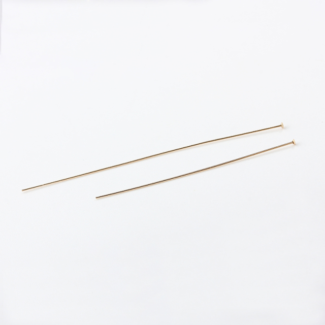 14K Gold Filled Flat Head Pin