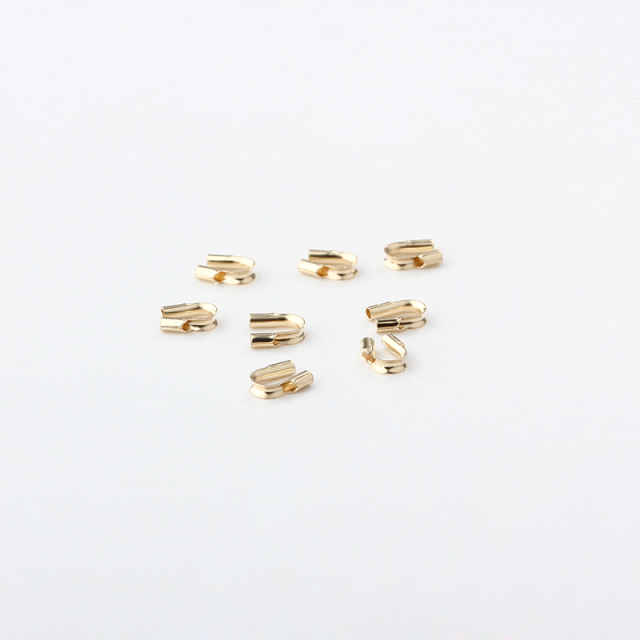 14K Gold Filled U Shape Wire Protector Clasp