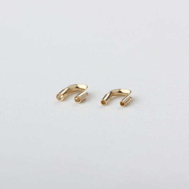 14K Gold Filled U Shape Wire Protector Clasp