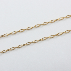 14K Gold Filled Long Cable Chain