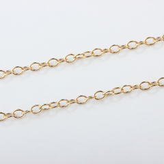 14K Gold Filled Round Cable Chain