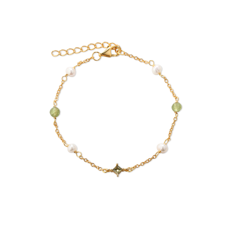 925 Sterling Silver Pearl Bracelet