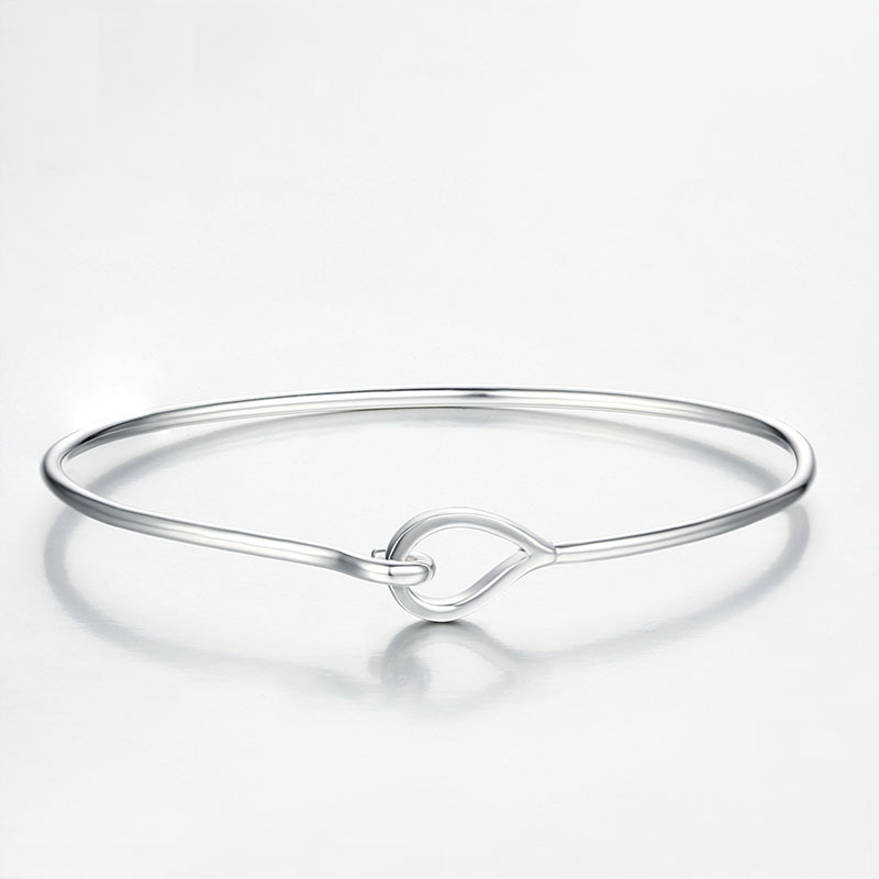 925 Sterling Silver Simple Wire Bangles