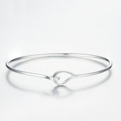 925 Sterling Silver Simple Wire Bangles
